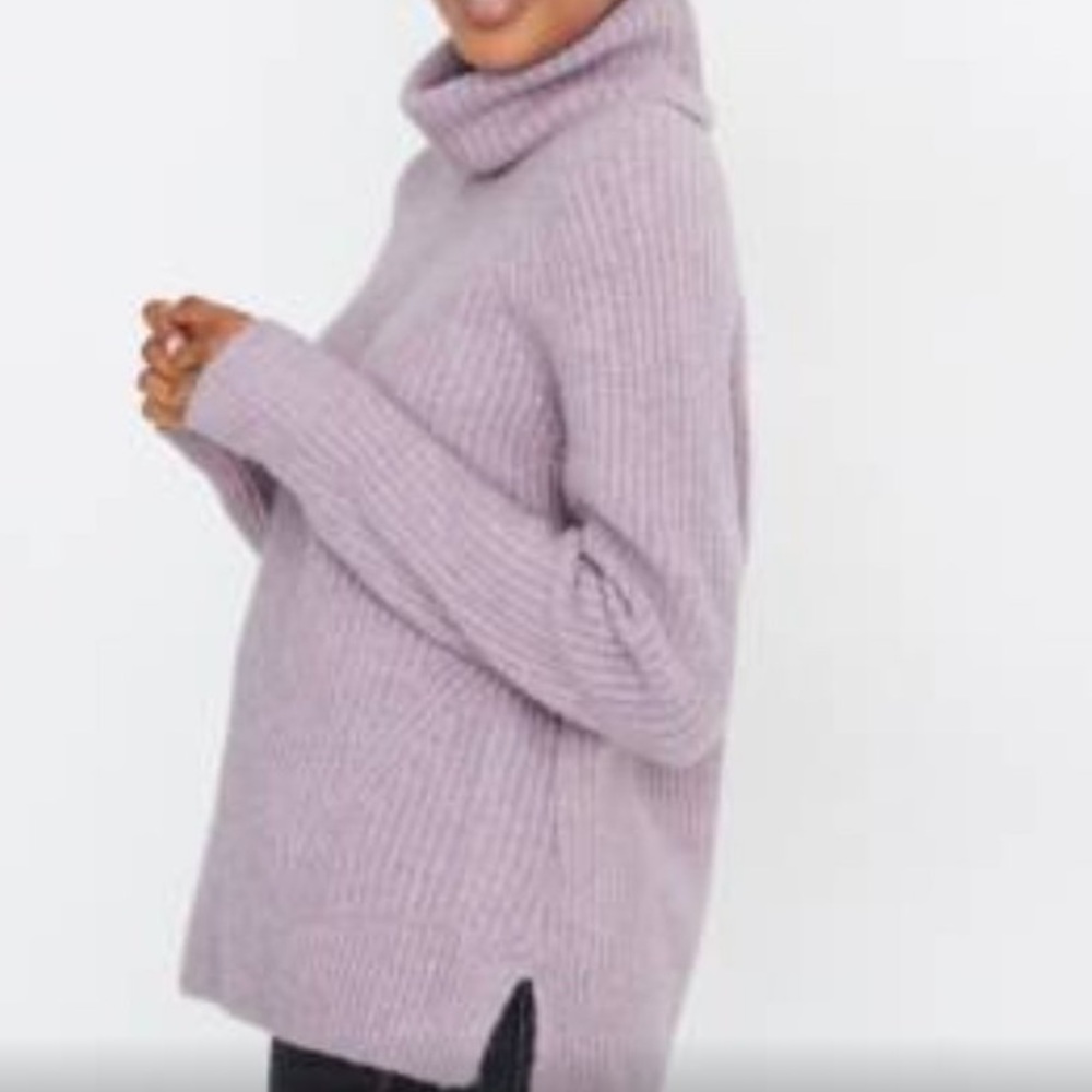 Madewell Mercer Turtleneck Sweater in Coziest Yarn